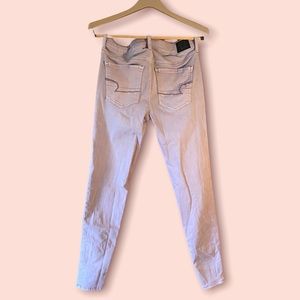 American Eagle Dusty Pink Skinny Jeans